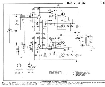 HMV ;Australia 03 8K schematic circuit diagram